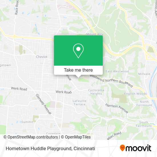 Mapa de Hometown Huddle Playground