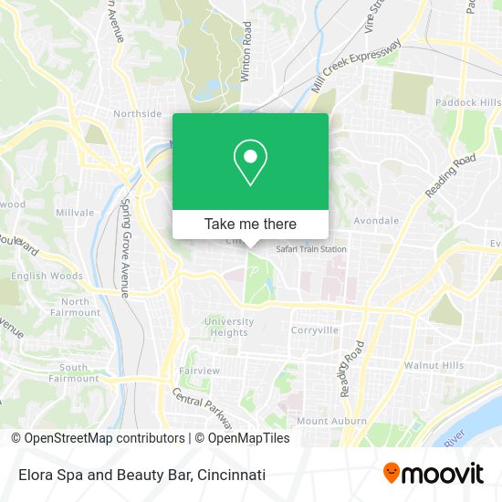 Mapa de Elora Spa and Beauty Bar