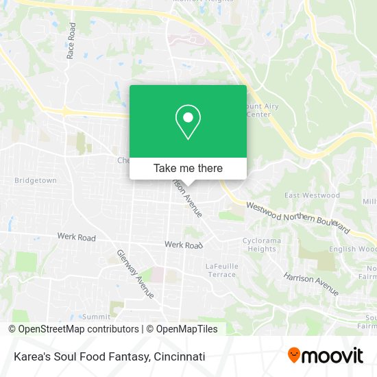 Karea's Soul Food Fantasy map