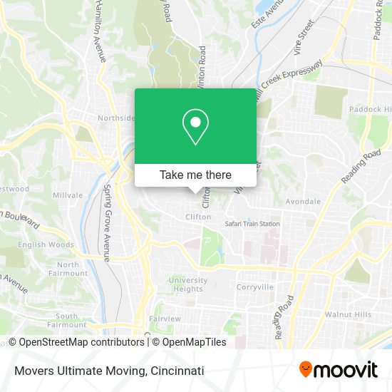 Movers Ultimate Moving map