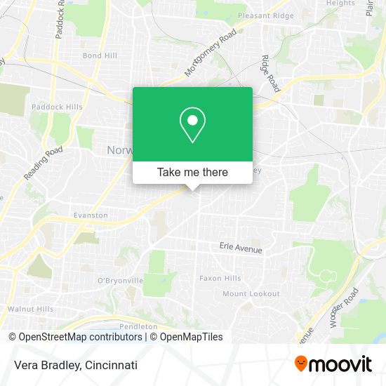 Mapa de Vera Bradley