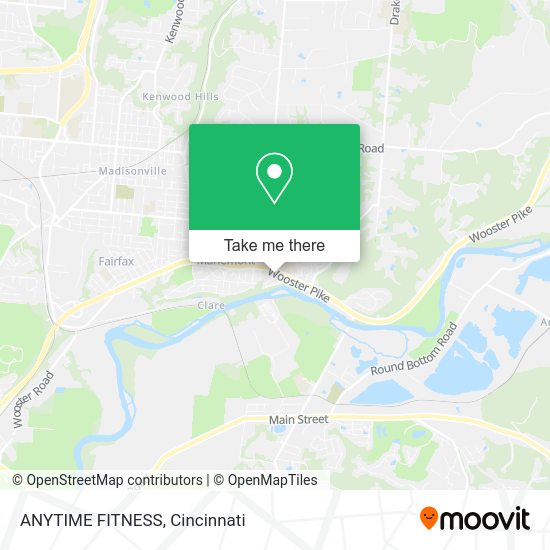 ANYTIME FITNESS map