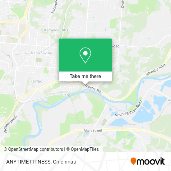 ANYTIME FITNESS map
