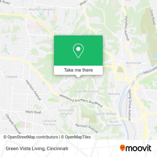 Mapa de Green Vista Living