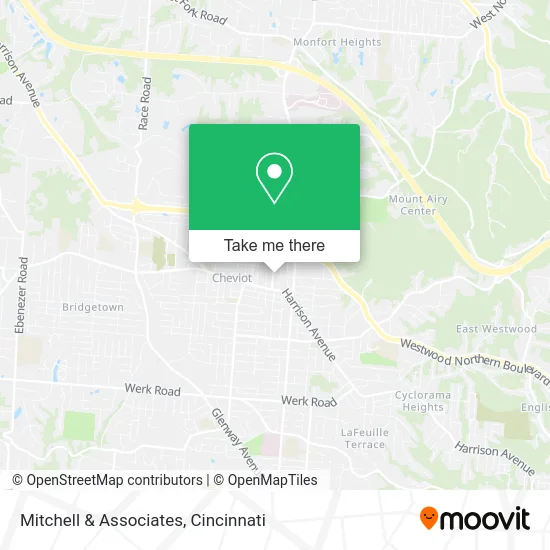 Mapa de Mitchell & Associates