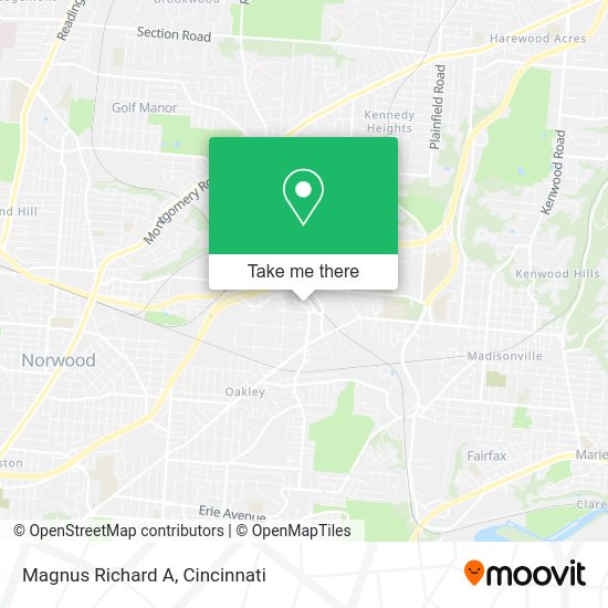 Magnus Richard A map