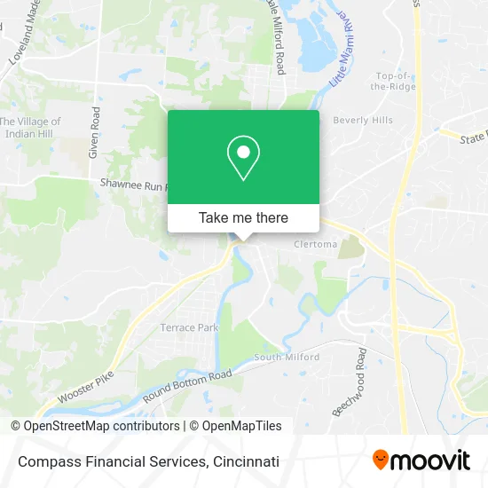 Compass Financial Services map