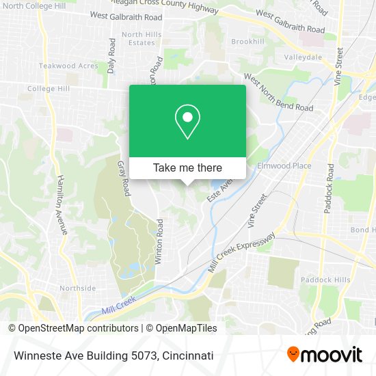 Mapa de Winneste Ave Building 5073