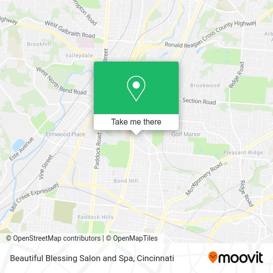 Mapa de Beautiful Blessing Salon and Spa