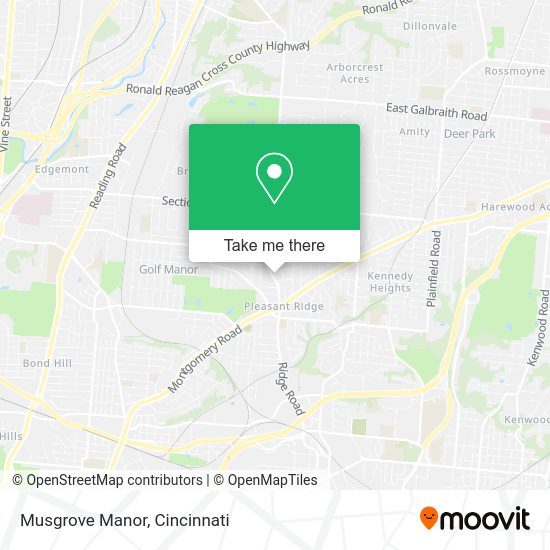 Mapa de Musgrove Manor