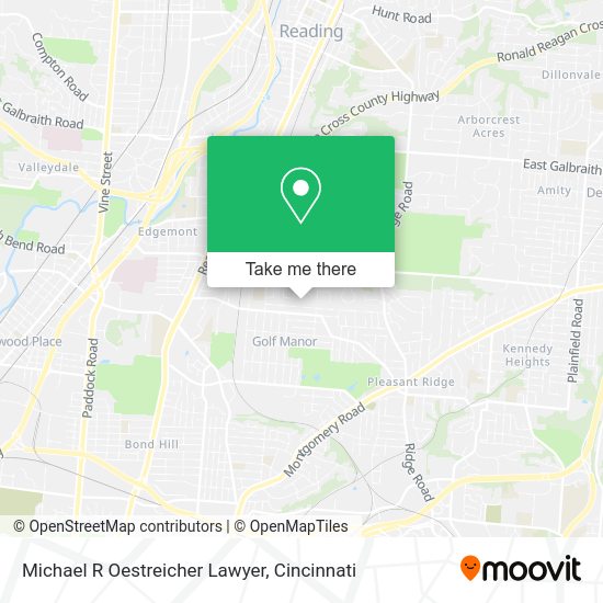 Michael R Oestreicher Lawyer map