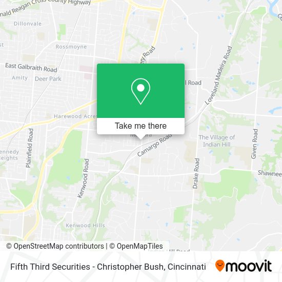 Mapa de Fifth Third Securities - Christopher Bush