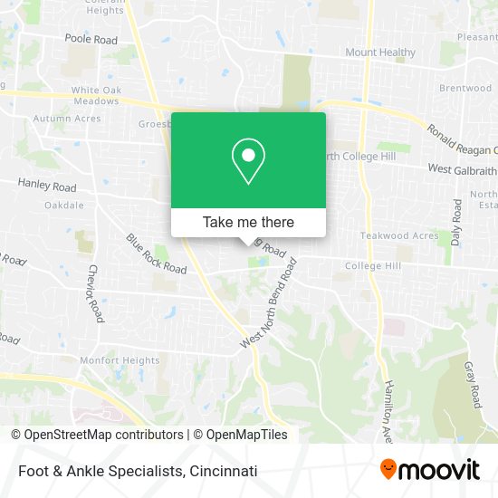 Foot & Ankle Specialists map