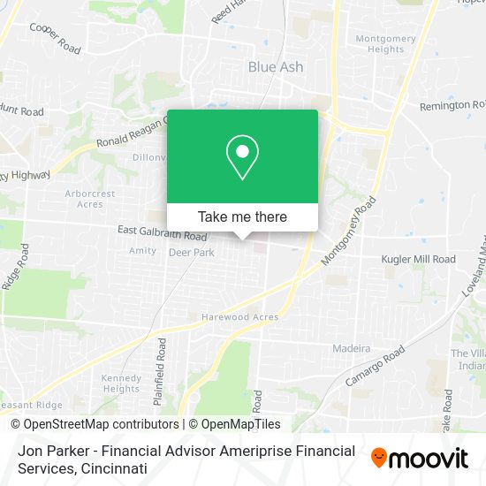 Mapa de Jon Parker - Financial Advisor Ameriprise Financial Services
