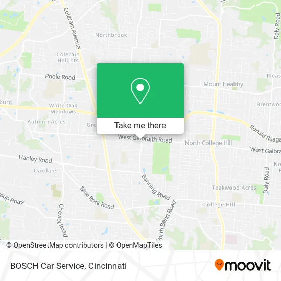 BOSCH Car Service map