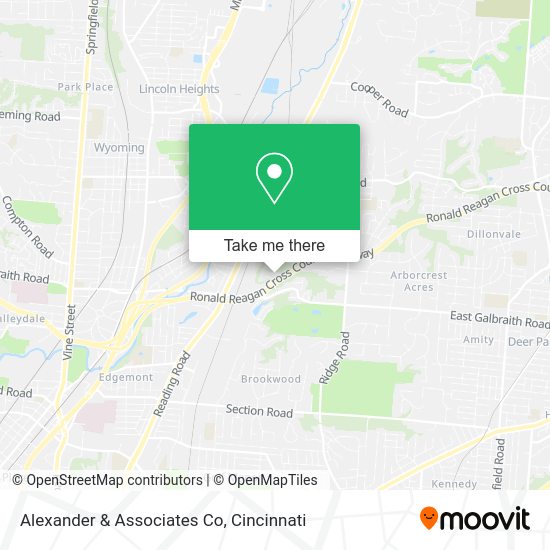 Mapa de Alexander & Associates Co
