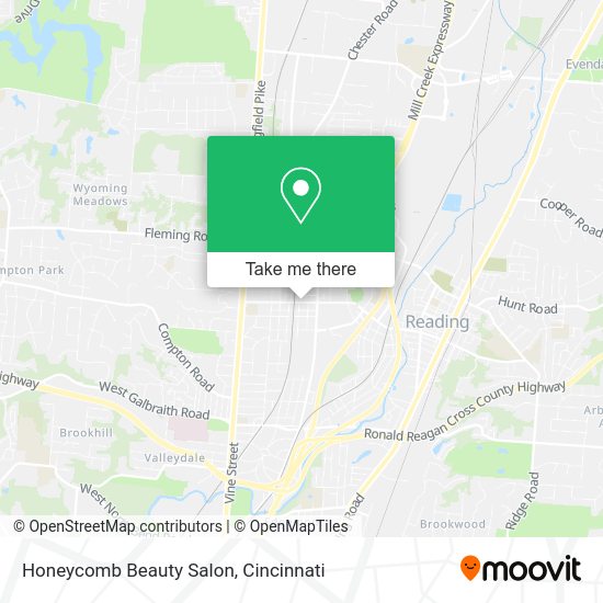 Honeycomb Beauty Salon map