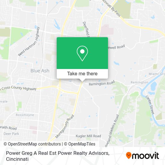Power Greg A Real Est Power Realty Advisors map