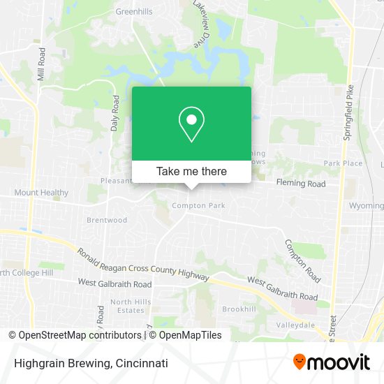 Highgrain Brewing map