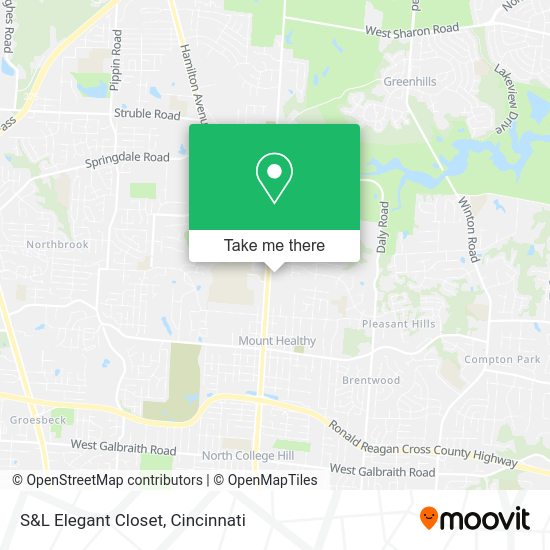 S&L Elegant Closet map