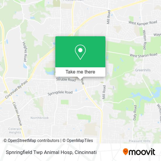 Spnringfield Twp Animal Hosp map