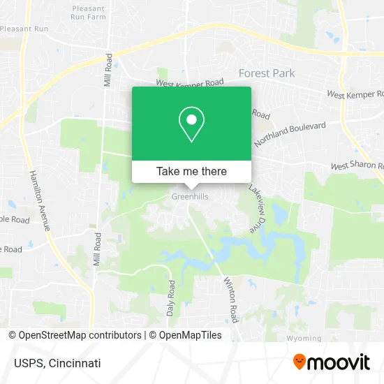 USPS map