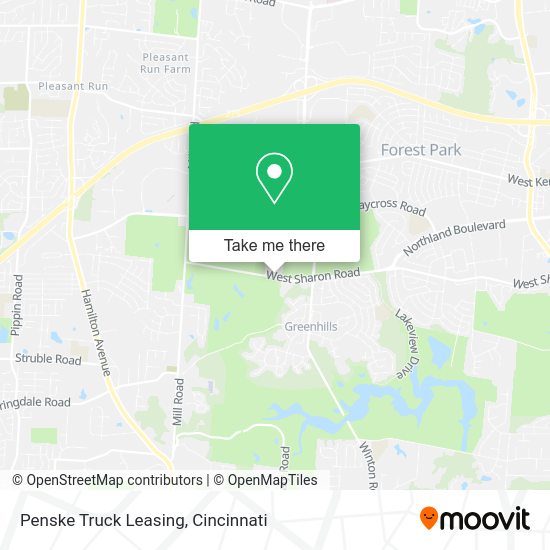 Penske Truck Leasing map