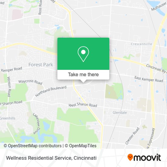 Mapa de Wellness Residential Service