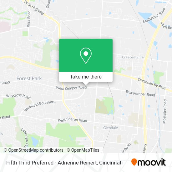 Fifth Third Preferred - Adrienne Reinert map