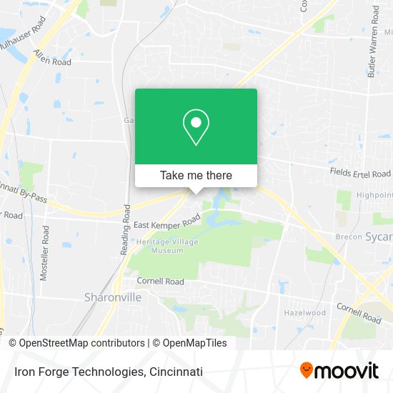 Iron Forge Technologies map