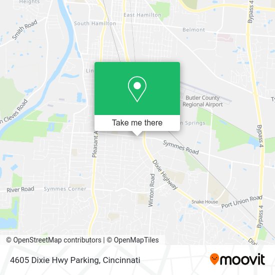 4605 Dixie Hwy Parking map
