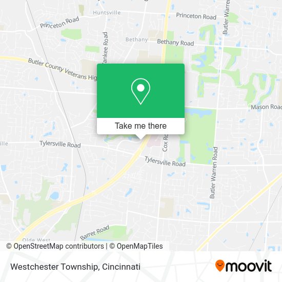 Westchester Township map