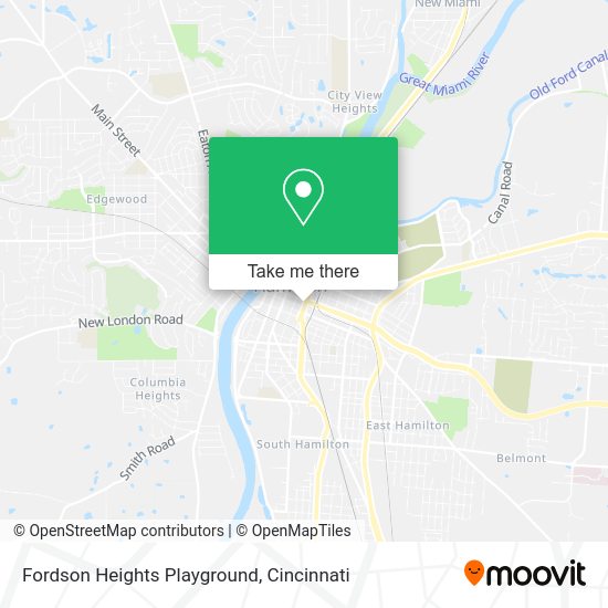 Fordson Heights Playground map