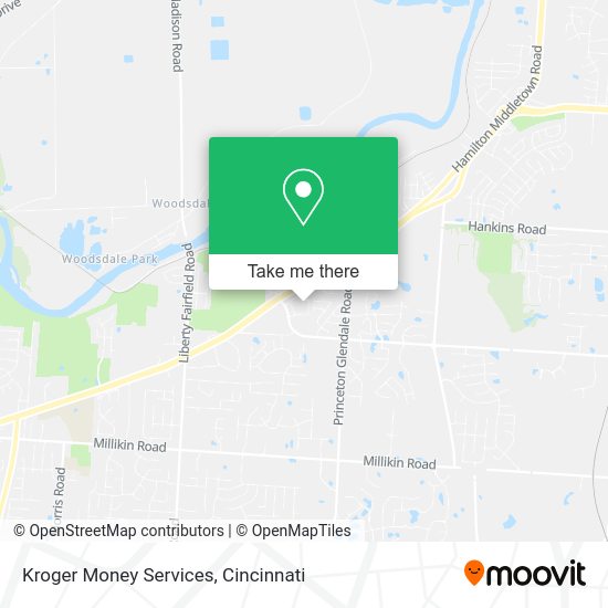 Mapa de Kroger Money Services