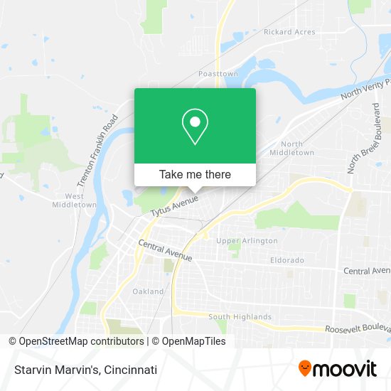 Mapa de Starvin Marvin's