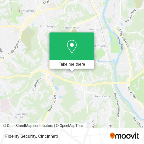 Fidelity Security map