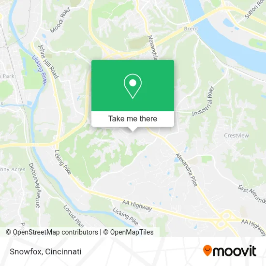 Snowfox map