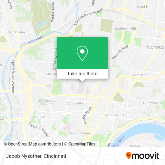 Jacob Nysather map