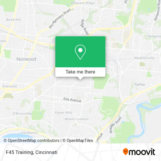 F45 Training map