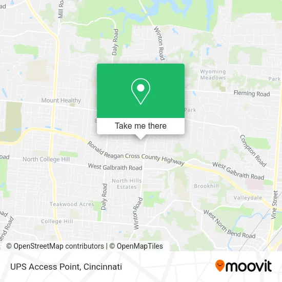 Mapa de UPS Access Point