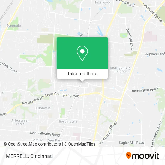 MERRELL map