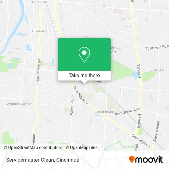 Servicemaster Clean map