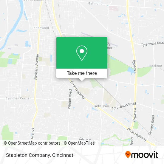 Stapleton Company map