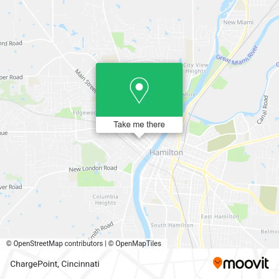ChargePoint map