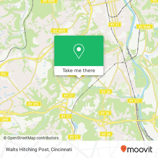 Mapa de Walts Hitching Post