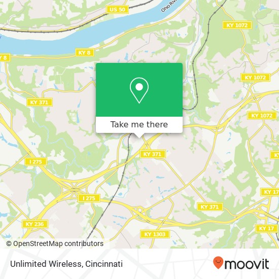 Mapa de Unlimited Wireless