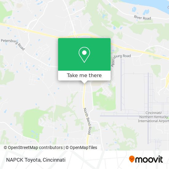 NAPCK Toyota map