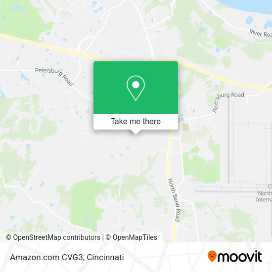 Amazon.com CVG3 map