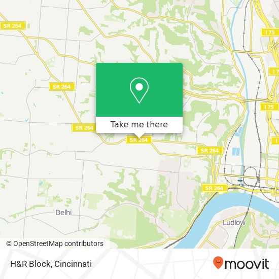 H&R Block map