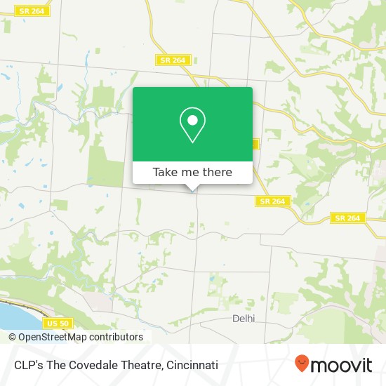 CLP's The Covedale Theatre map